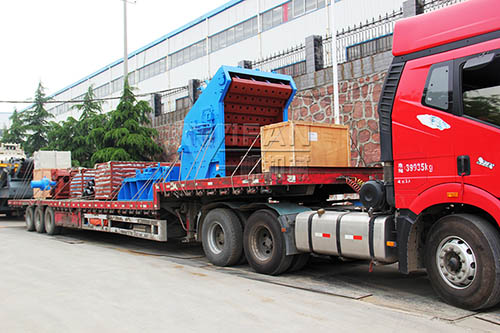 impact crusher sent to Shanghai